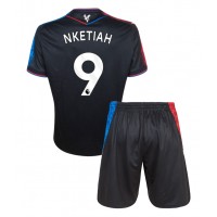 Echipament fotbal Crystal Palace Eddie Nketiah #9 Tricou Treilea 2024-25 pentru copii maneca scurta (+ Pantaloni scurti)